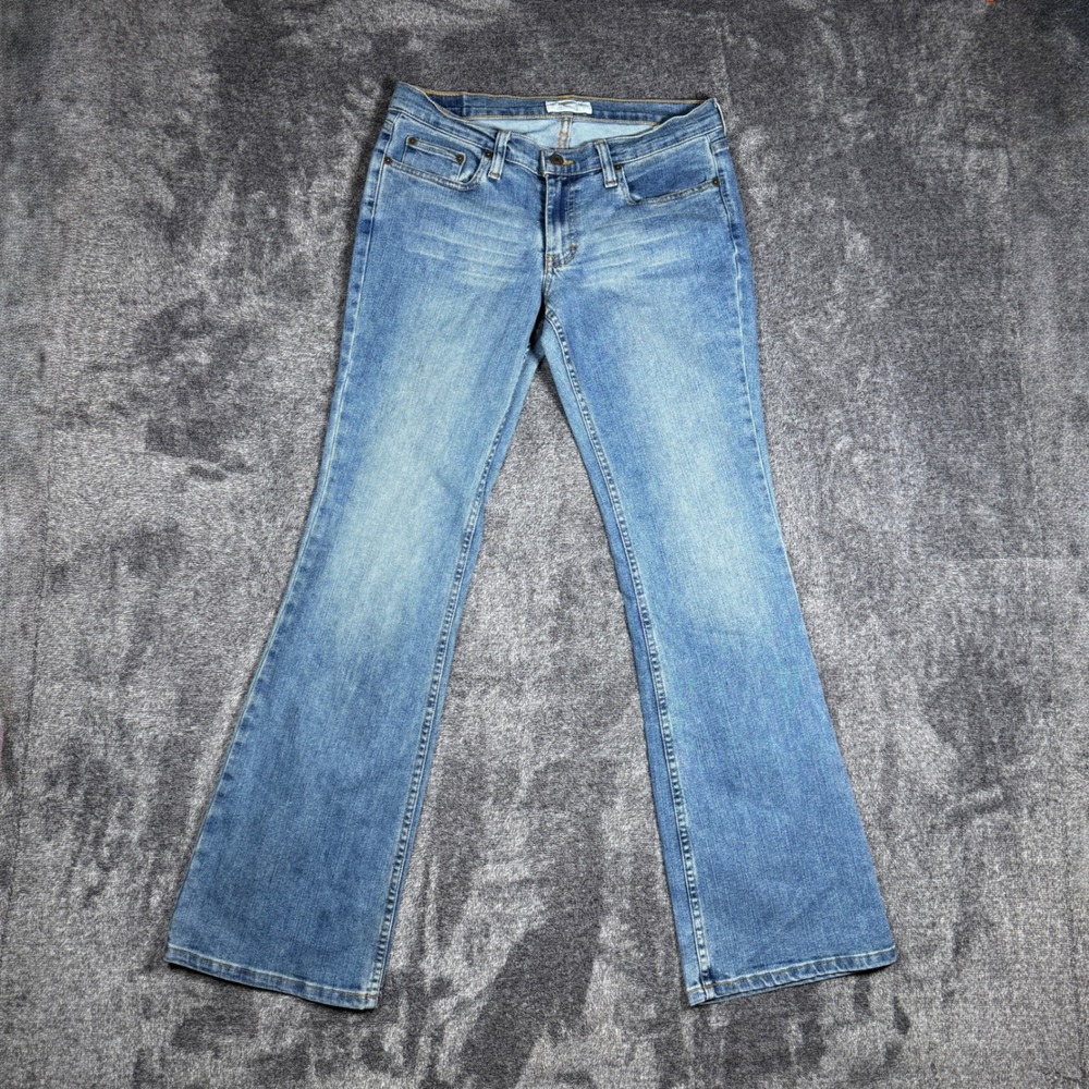 American Eagle Outfitters Bootcut Stretch Jeans Medium Wash Blue Size 6 Reg
